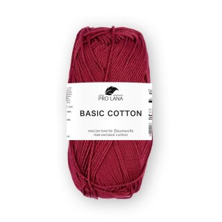 ProLana Basic Cotton weinrot (38)