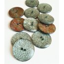 Knopf KS Glitzer grün 22mm