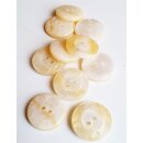 Knopf KS marmoriert creme 17mm