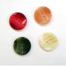 Knopf marmoriert mit Streifen - 22mm