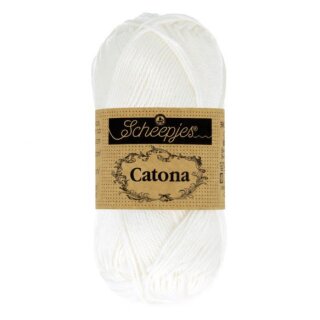 SCHEEPJES CATONA 50G 106 SNOW WHITE