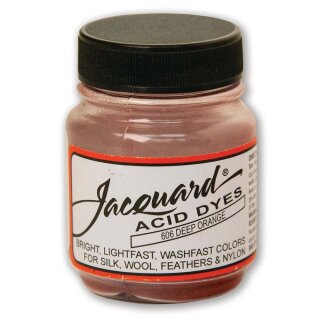 Jacquard Acid Dye Wollfarbe 1x14g 606 Deep Orange