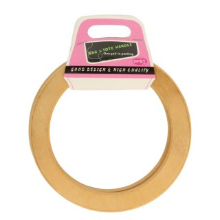 Taschengriff Holz rund 12cm