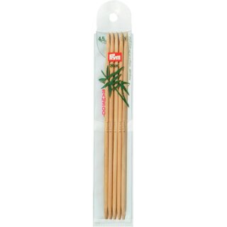 Strumpfstricknadeln BAMBUS  20 cm 4,50 mm