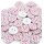 Holzknopf 20mm mit Herzendruck weiss