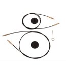 Seil schwarz/gold - 150 cm